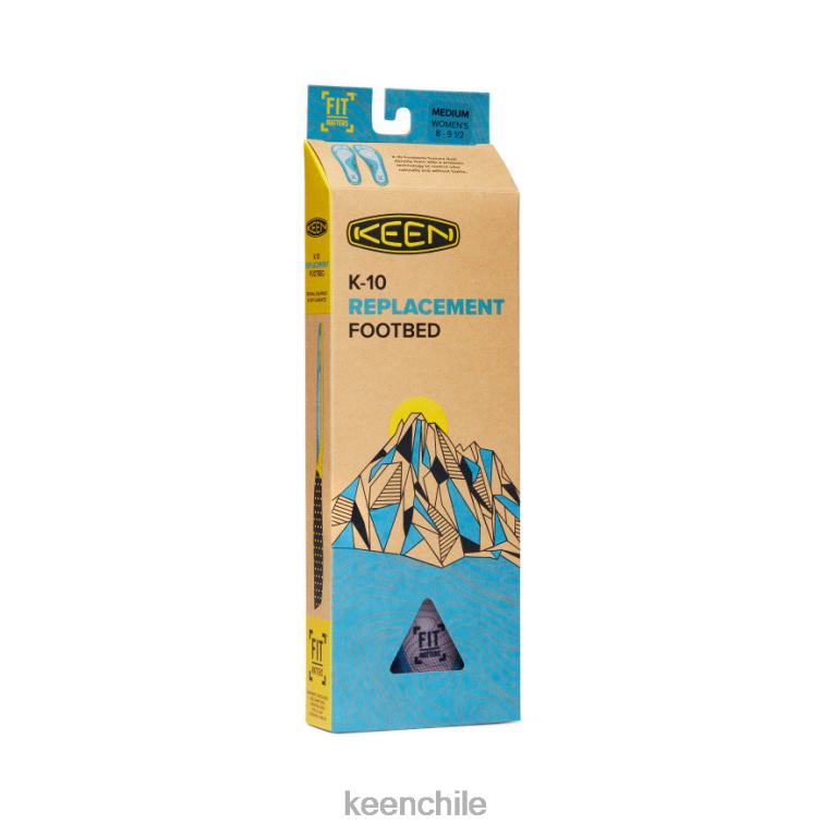 accesorios KEEN plantilla de repuesto k-10 para exteriores océano azul mujer J4XN6652 - Image 5