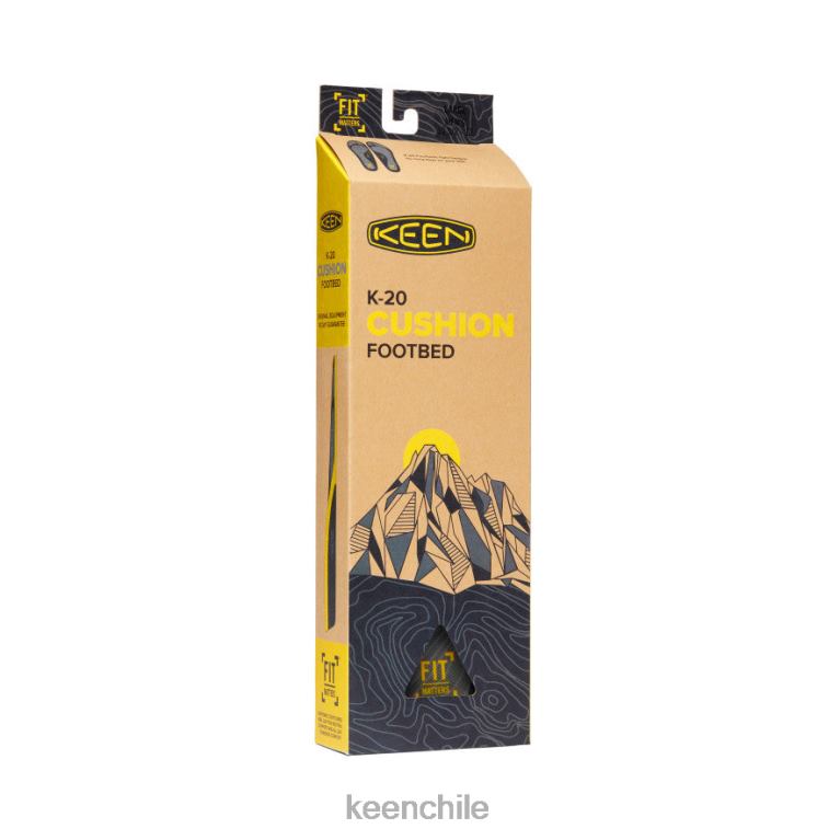 accesorios KEEN plantilla exterior k-20 plus negro hombres J4XN6359 - Image 5