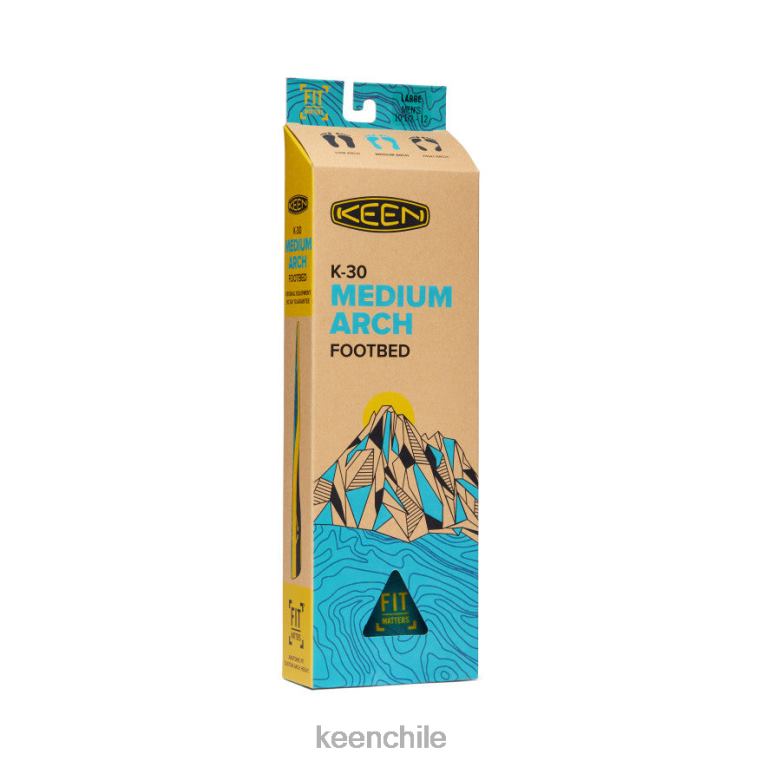accesorios KEEN plantilla exterior k-30 de arco medio azul hombres J4XN6272 - Image 5