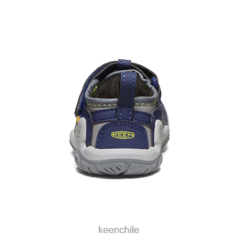 calzado KEEN arroyo nudo gris acero/azul profundo niños pequeños J4XN6806 - Image 5