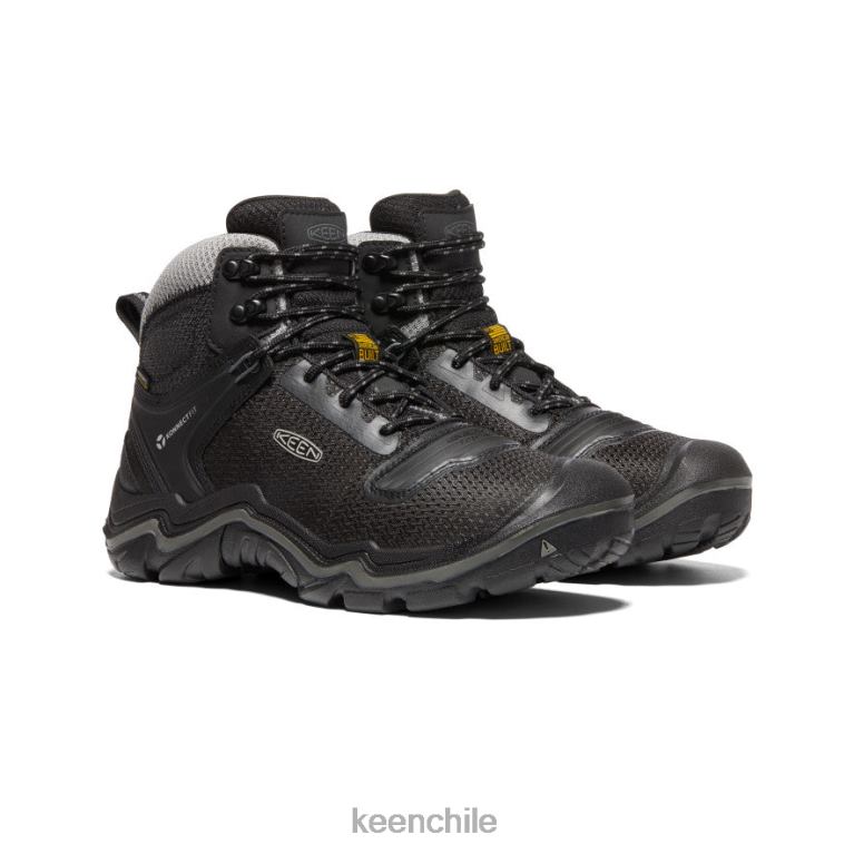 calzado KEEN Bota ancha impermeable durand evo negro/imán hombres J4XN6391 - Image 2