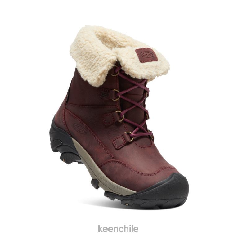 calzado KEEN bota corta impermeable betty burdeos/atigrado mujer J4XN6680 - Image 3