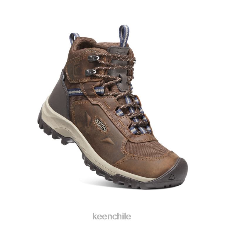 calzado KEEN Bota impermeable Basin Ridge coco tostado/índigo vintage mujer J4XN6708 - Image 3