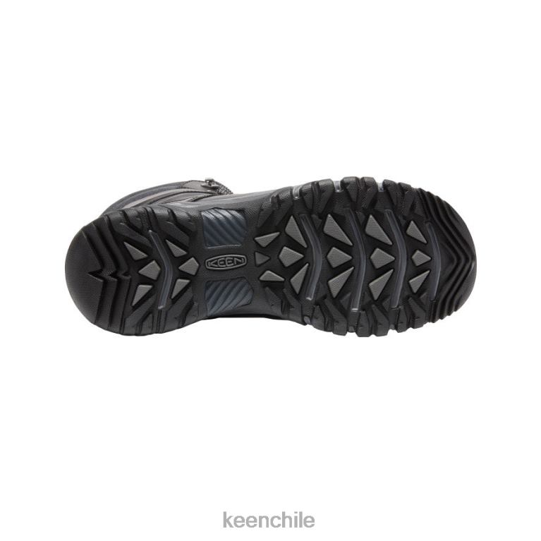 calzado KEEN bota impermeable de encaje alto targhee Cuervo negro hombres J4XN6390 - Image 4