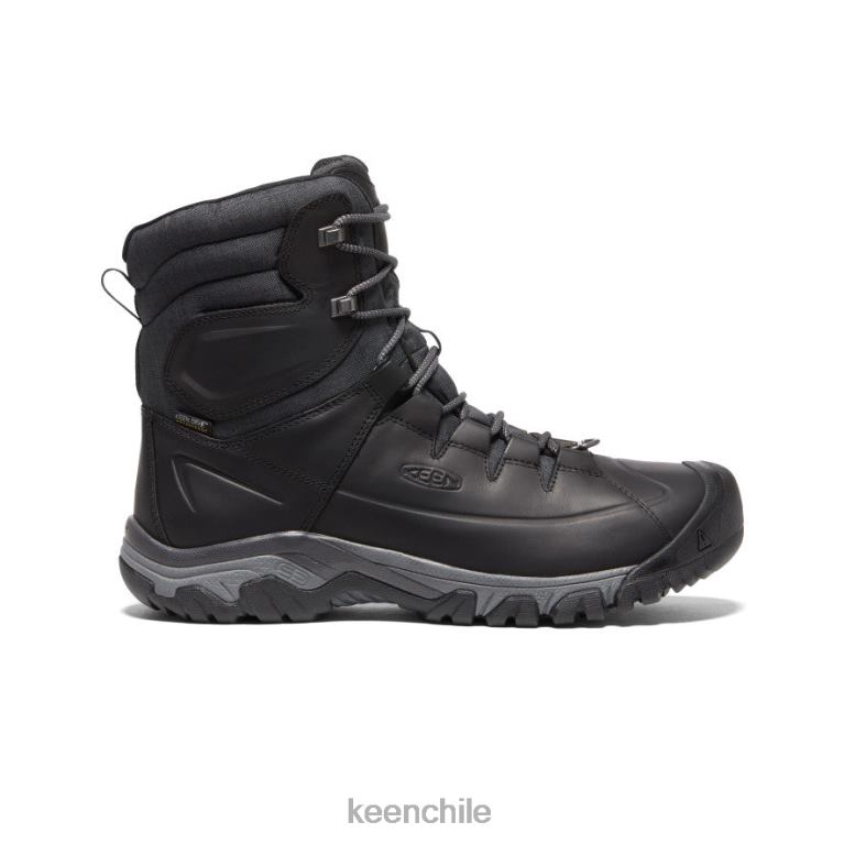 calzado KEEN bota impermeable de encaje alto targhee Cuervo negro hombres J4XN6390 - Image 1