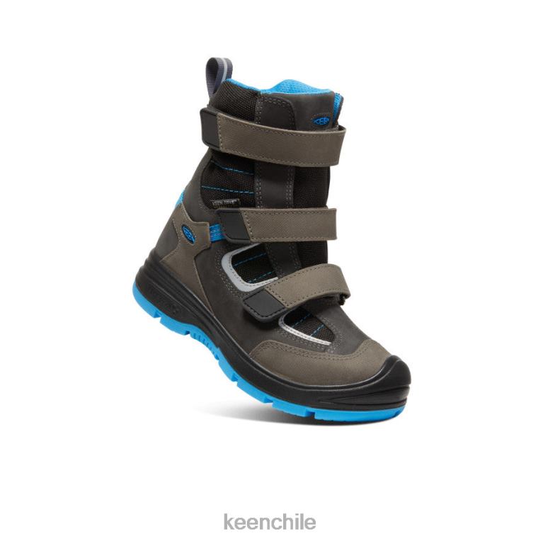 calzado KEEN bota impermeable de invierno redwood cuervo/imán niños grandes J4XN6940 - Image 3
