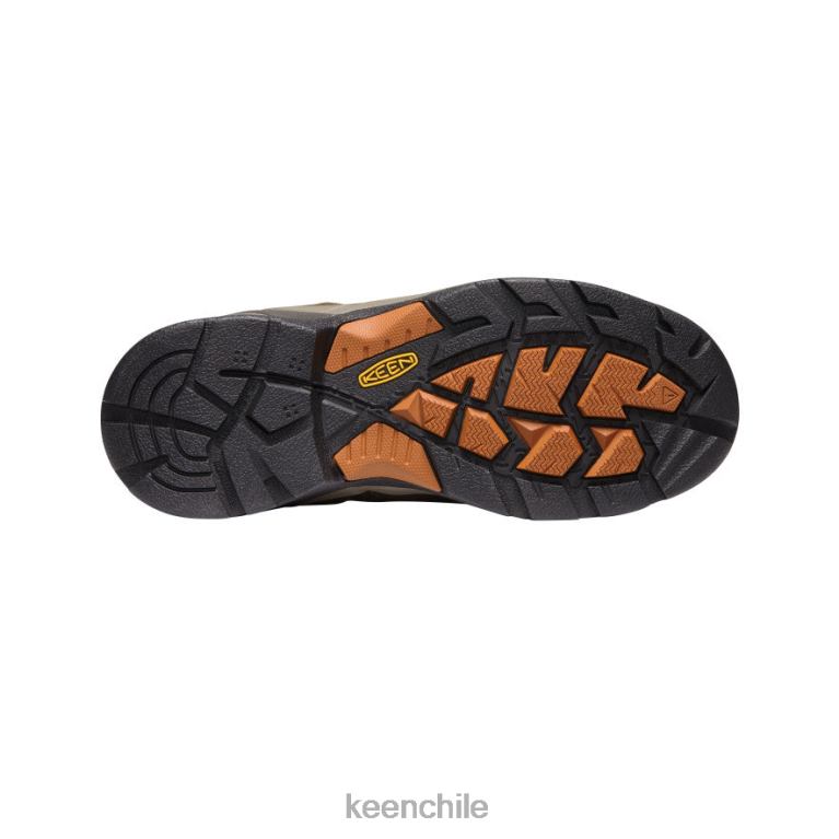 calzado KEEN Bota impermeable detroit xt (puntera blanda) negro oliva/cuero marrón hombres J4XN6178 - Image 4