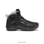 calzado KEEN bota impermeable durand evo negro/imán hombres J4XN6315