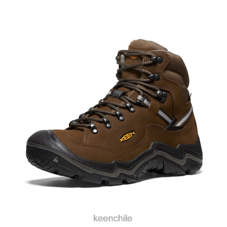 calzado KEEN bota impermeable durand ii ancha marrón cascada/gárgola hombres J4XN6345 - Image 3