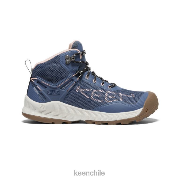 calzado KEEN bota impermeable nxis evo índigo vintage/gris puerto mujer J4XN6469 - Image 1