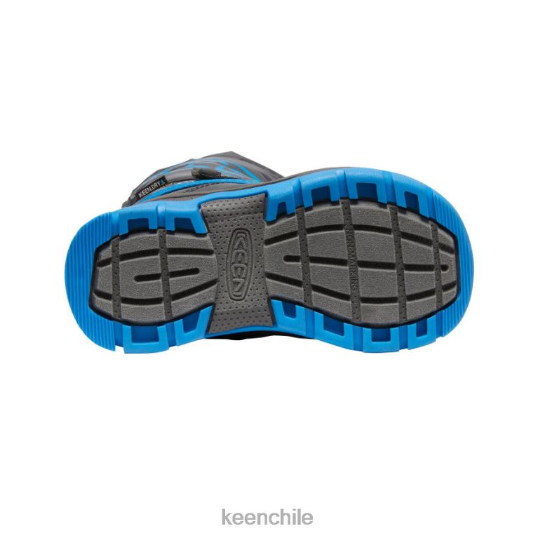 calzado KEEN bota impermeable para nieve troll imán/aster azul pequeños niños J4XN61008 - Image 4