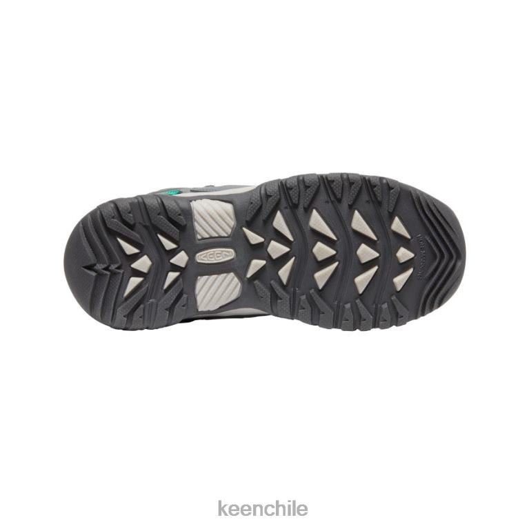 calzado KEEN bota impermeable targhee gris acero/porcelana niños grandes J4XN6896 - Image 4