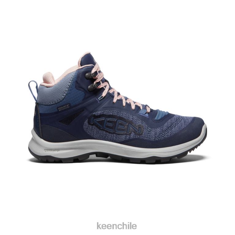 calzado KEEN bota impermeable terradora flex índigo vintage/melocotón mujer J4XN6582 - Image 1