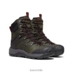 calzado KEEN bota polar alta revel iv imán/alfombra roja hombres J4XN6374 - Image 2