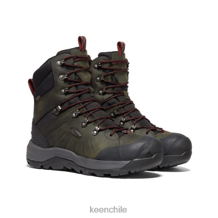 calzado KEEN bota polar alta revel iv imán/alfombra roja hombres J4XN6374 - Image 2