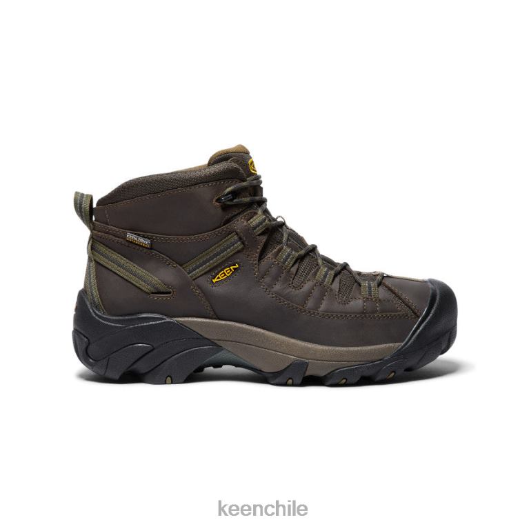calzado KEEN botas de montaña impermeables targhee ii cantimplora/oliva oscura hombres J4XN6156 - Image 1