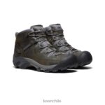 calzado KEEN botas de montaña impermeables targhee ii gris acero/imán hombres J4XN6152 - Image 2