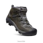 calzado KEEN botas de montaña impermeables targhee ii gris acero/imán hombres J4XN6152 - Image 3