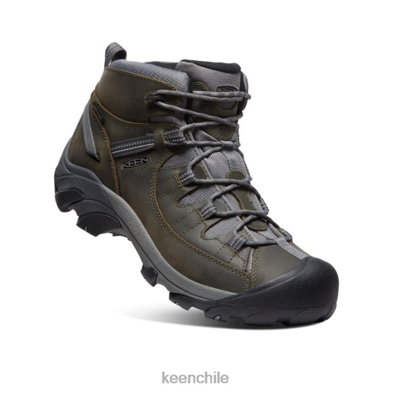 calzado KEEN botas de montaña impermeables targhee ii gris acero/imán hombres J4XN6152 - Image 3