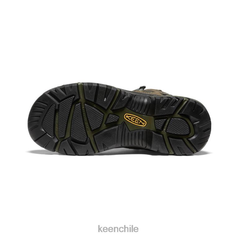 calzado KEEN Braddock impermeable medio (puntera de acero) gárgola/noche del bosque hombres J4XN6354 - Image 4