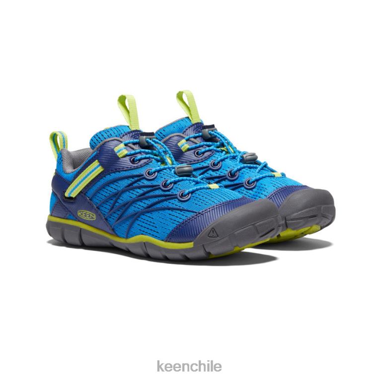 calzado KEEN chandler cnx azul brillante / profundidades azules niños grandes J4XN6893 - Image 2