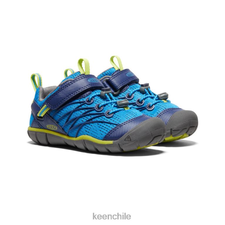 calzado KEEN chandler cnx azul brillante / profundidades azules pequeños niños J4XN6888 - Image 2