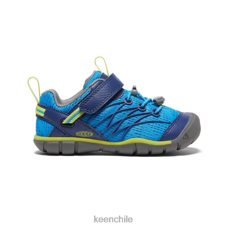 calzado KEEN chandler cnx azul brillante / profundidades azules pequeños niños J4XN6888 - Image 1