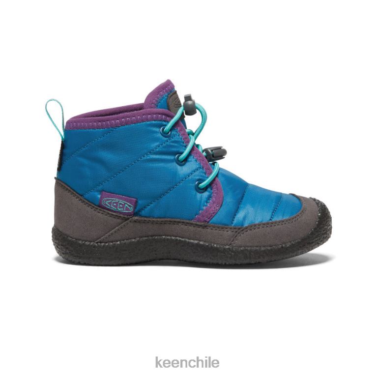calzado KEEN chukka impermeable howser ii mykonos azul/atlantis pequeños niños J4XN6998 - Image 1