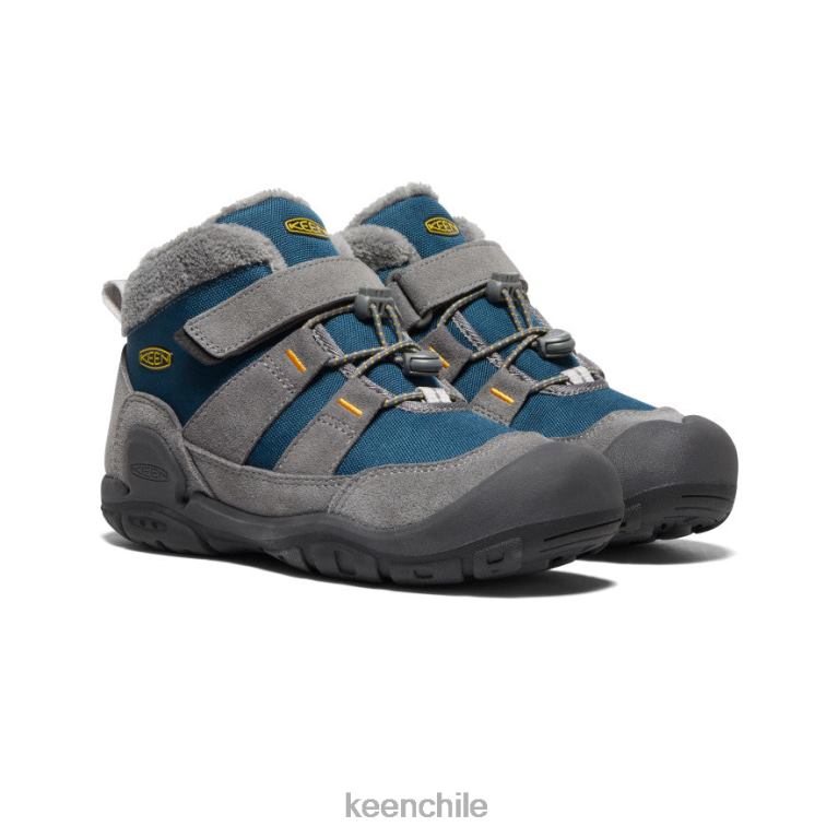 calzado KEEN chukka nudo gris acero/azul ala verde azulado niños grandes J4XN61003 - Image 2