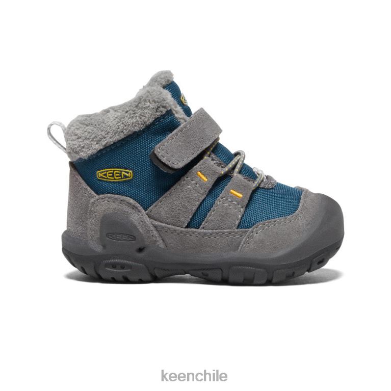 calzado KEEN chukka nudo gris acero/azul ala verde azulado niños pequeños J4XN61006 - Image 1
