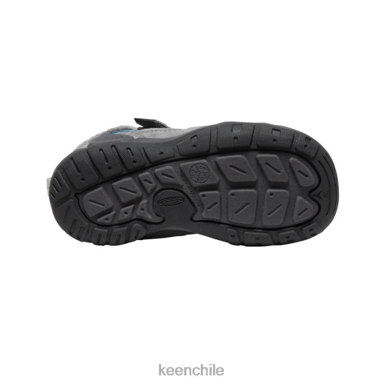 calzado KEEN chukka nudo gris acero/azul ala verde azulado pequeños niños J4XN6979 - Image 4