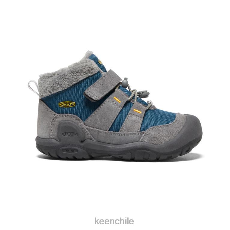 calzado KEEN chukka nudo gris acero/azul ala verde azulado pequeños niños J4XN6979 - Image 1