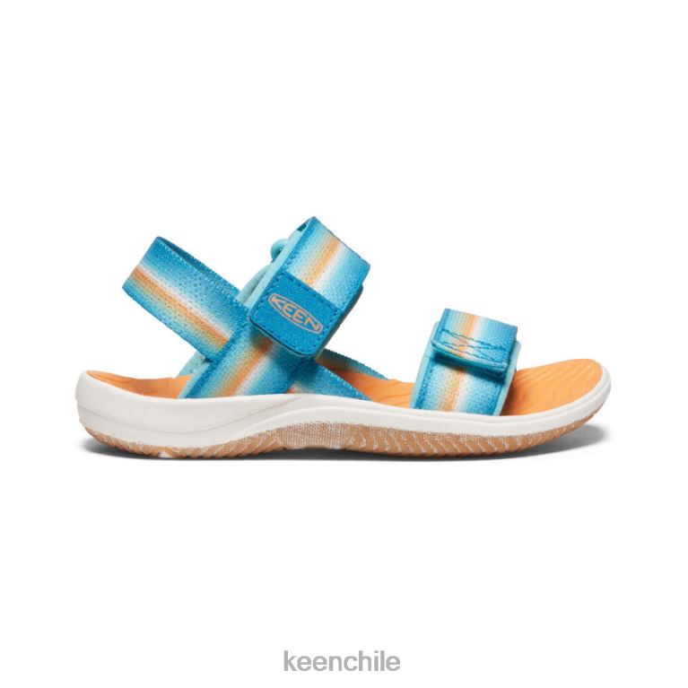 calzado KEEN correa trasera elle amapola de ipanema/islandia pequeños niños J4XN6727 - Image 1