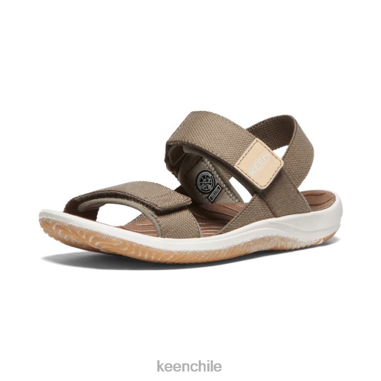 calzado KEEN correa trasera elle atigrado/blanco estrella niños grandes J4XN6724 - Image 3