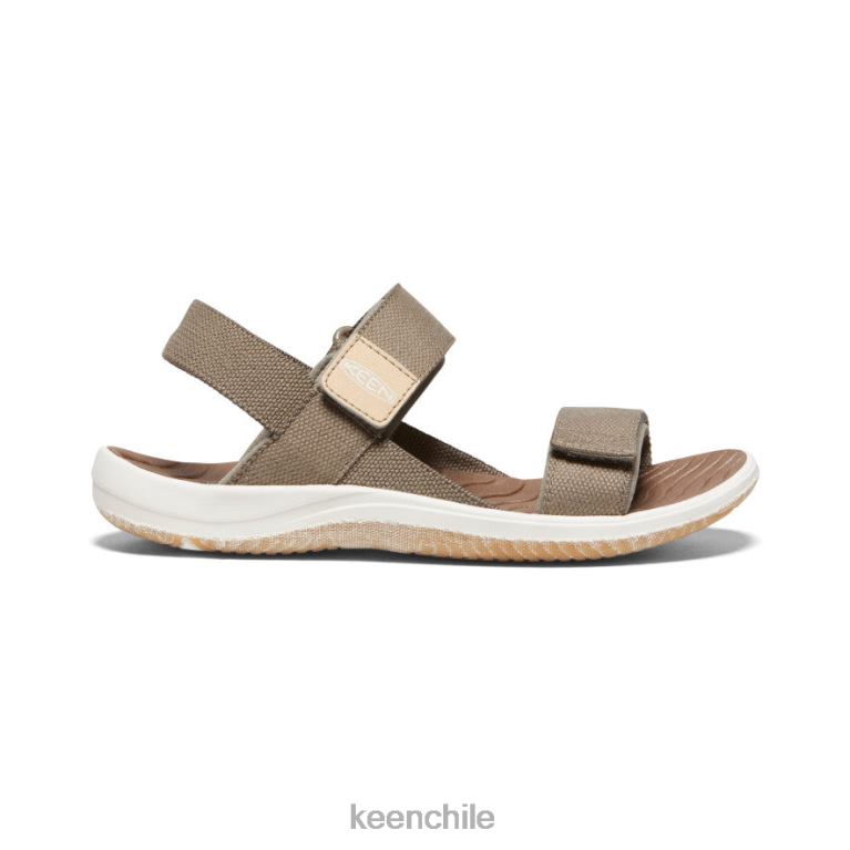 calzado KEEN correa trasera elle atigrado/blanco estrella niños grandes J4XN6724 - Image 1
