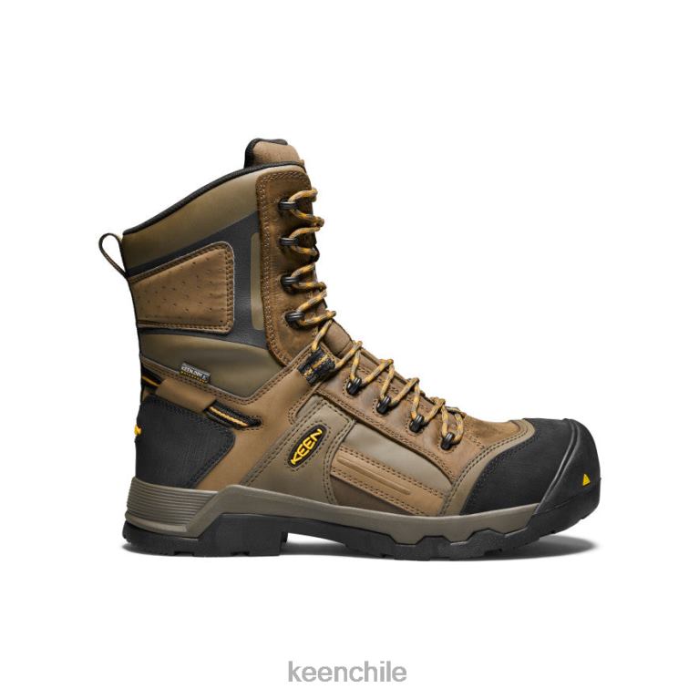 calzado KEEN csa davenport 8" tierra oscura/oro inca hombres J4XN6358 - Image 1