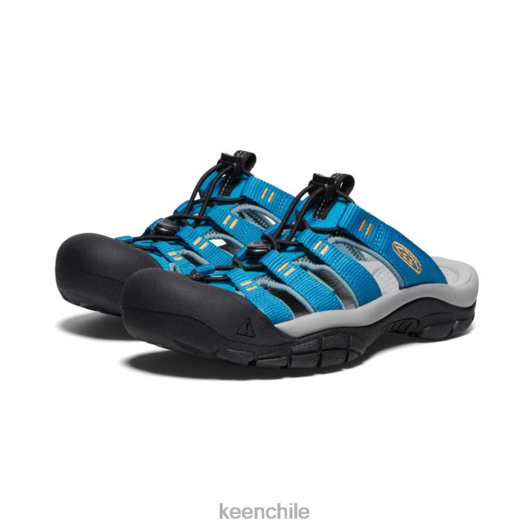 calzado KEEN diapositiva de newport azul fiordo/amapola islandia mujer J4XN6454 - Image 2