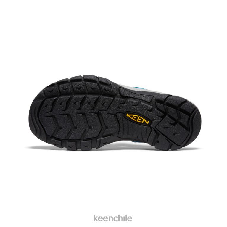 calzado KEEN diapositiva de newport azul fiordo/amapola islandia mujer J4XN6454 - Image 5