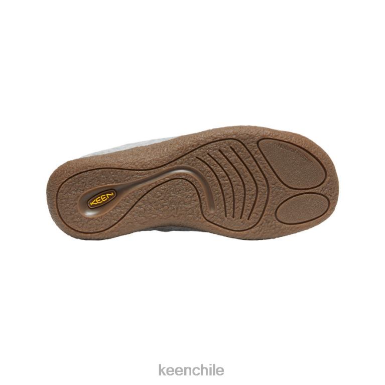 calzado KEEN diapositiva howser iii lana gris claro/vapor mujer J4XN6481 - Image 4