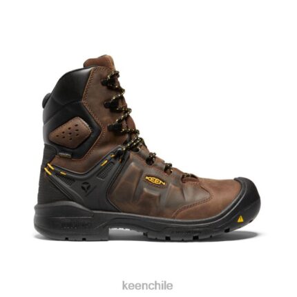 calzado KEEN dover 8" tierra oscura/negro hombres J4XN6344