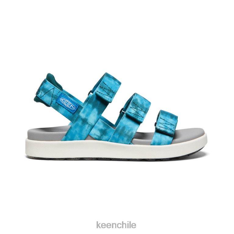 calzado KEEN elle tiras teñido anudado seamoss/blanco estrella mujer J4XN6473 - Image 1
