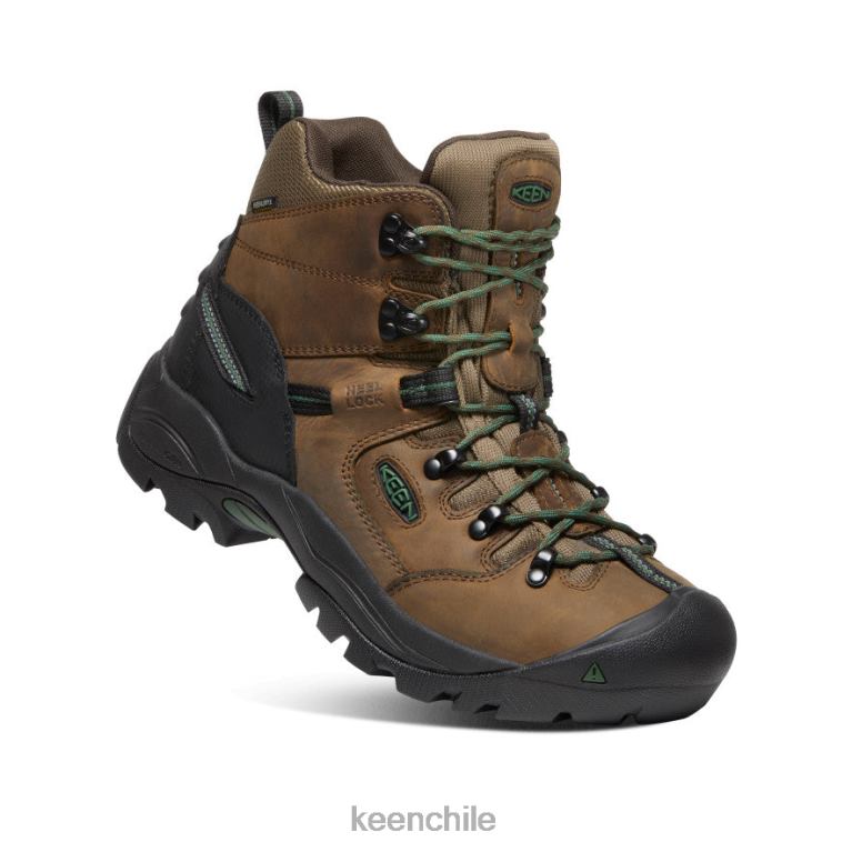 calzado KEEN energía de pittsburgh 6" cascada marrón/pastos más verdes hombres J4XN6135 - Image 3