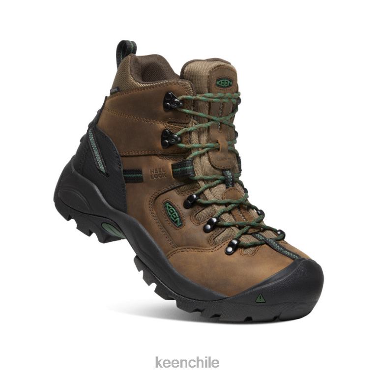 calzado KEEN energía de pittsburgh 6" cascada marrón/pastos más verdes hombres J4XN6138 - Image 3