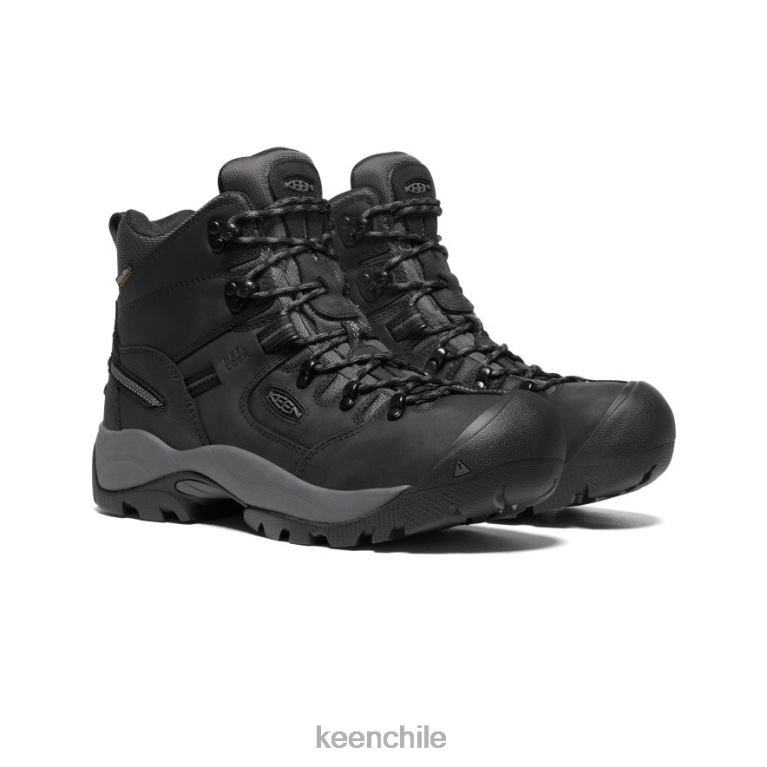 calzado KEEN energía de pittsburgh 6" negro/hierro forjado hombres J4XN6137 - Image 2