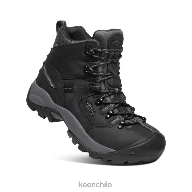 calzado KEEN energía de pittsburgh 6" negro/hierro forjado hombres J4XN6137 - Image 3