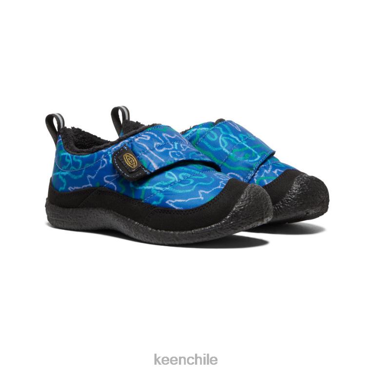 calzado KEEN envoltura de jabón baleine azul/multicolor pequeños niños J4XN6994 - Image 2