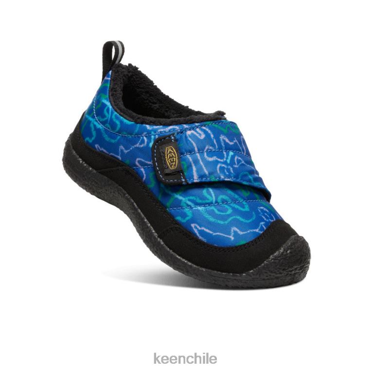calzado KEEN envoltura de jabón baleine azul/multicolor pequeños niños J4XN6994 - Image 3