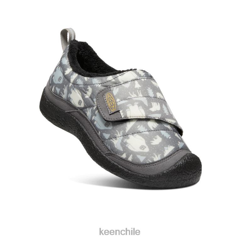 calzado KEEN envoltura de jabón gris acero/blanco estrella niños grandes J4XN6985 - Image 3