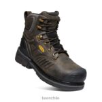 calzado KEEN filadelfia 6" marrón cascada/negro hombres J4XN6361 - Image 3