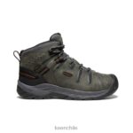 calzado KEEN Flint II impermeable medio (puntera blanda) gris acero/caparazón de tortuga hombres J4XN676